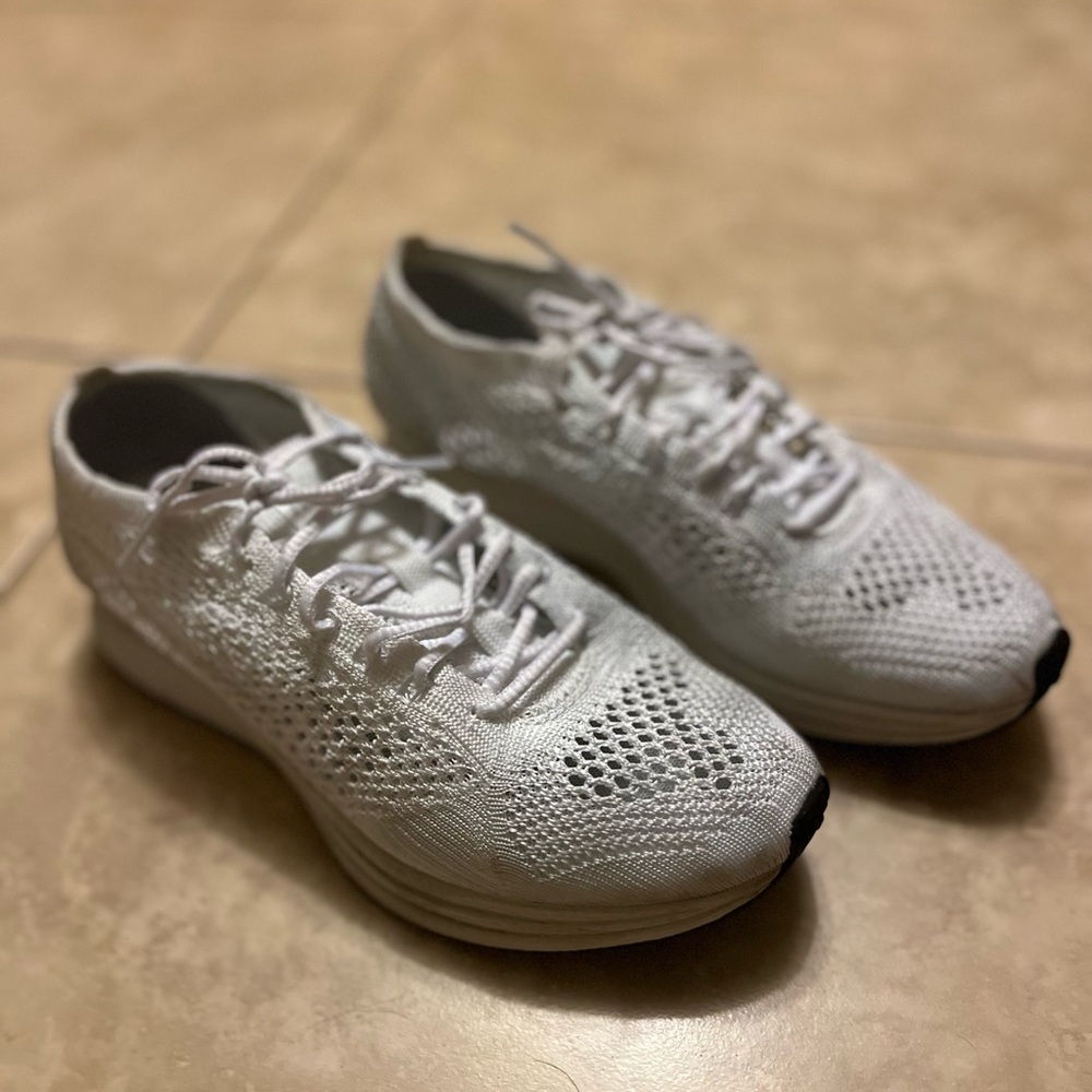 2017 Flyknit Racer 'Triple White’